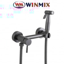Змішувач для гігієнічного душу Winmix SUS GRAPHITE (Chr-222) SUS304 із нержавіючої сталі, Польща