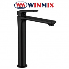 Змішувач для умивальника Winmix Premium Mone nut High Black (Chr-001), Польща