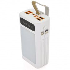 Повербанк Powerbank ACL PW-85 30000mAh, LIGHTER, Type-C + Lighting, WHITE, Box