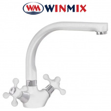 Змішувач для кухні Вухо Winmix Color WHITE NUT (Chr-273), Польща