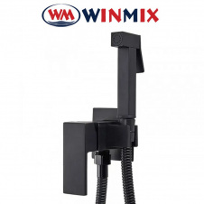 Змішувач для гігієнічного душу Winmix Premium Mark inner BLACK (Chr-002), Польща