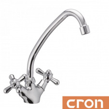 Змішувач для кухні вухо на гайці Cron Teorema (Chr-271)