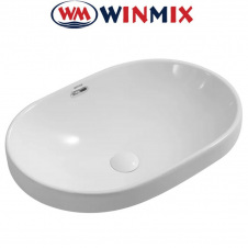 Раковина (умивальник) Winmix Premium ELLIPSE-1601 600*400*190mm (біла)