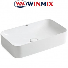 Фото - Раковина (умивальник) накладна Winmix Premium QUADRO -0106 600*355*130mm (біла) Раковина (умивальник) накладна Winmix Premium QUADRO -0106 600*355*130mm (біла)