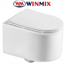Підвісний унітаз Winmix Premium TOPPER 0301-T3 495*355*375mm, система змиву TORNADO 3.0