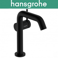 Змішувач Hansgrohe (art 73340670) для умивальника Tecturis S Fine CoolStart 151мм, Чорний мат