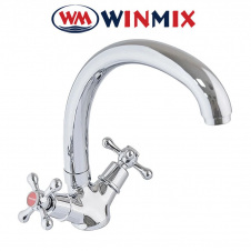 Змішувач для кухні вухо Winmix Mauro Nut (Chr-273), Польща