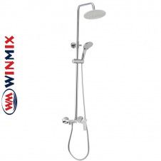 Душова колона із змішувачем Winmix Premium SOFIA White/Chrome-009-J, Польща