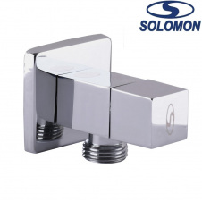 Кран напівкутовий кутовий Solomon CUBE 3/4*1/2" 7078, Польща (під замовлення)