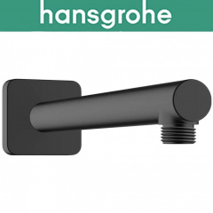 Тримач Hansgrohe (art 26405670) для душу настінний, Vernis Shape 24 см, Чорний мат Київ