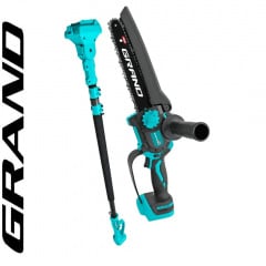 Акумуляторна ланцюгова пилка Grand АПЦ-20V/M8"-4 (з телескопічною штангою без акумуляторів і зарядного) Вінниця