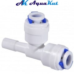 Трійник Aquakut Т-QC-QC, 1/4"Т-1/4"QC-1/4"QC, (QC-7507) Павлоград