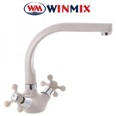 Змішувач для кухні Вухо Winmix Color BEIGE LIGHT NUT (Chr-273), Польща Киев