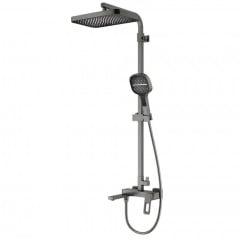 Душова колона із змішувачем KB-56031-07 GRAPHITE (Колір графіт, 3 функції), Чехія Киев