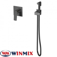 Змішувач для гігієнічного душу Winmix Premium Mone inner Graphite (Chr-002), Польща Вишневе