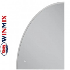 Дзеркало для ванної кімнати Winmix Premium TOPPER MS02-75x100 (з LED-підсвічуванням, антизапотівання) Ирпень