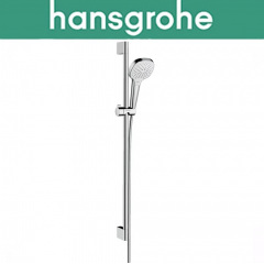 Душовий набір зі стійкою Hansgrohe (art 26592400) Croma Select E Vario Unica 90 см, хром Иршава