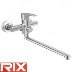 Змішувач для ванни довгий ніс Rix FOX-006 Euro, SUS304 з нержавіючої сталі Тернополь