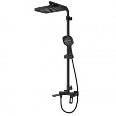 Душова колона із змішувачем KB-56031-05 BLACK (Колір чорний, 3 функції), Чехія Коростень