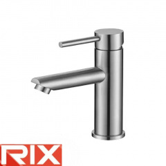 Змішувач для умивальника Rix SUS (Chr-001-A), SUS304 з нержавіючої сталі Бородянка
