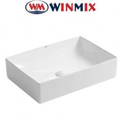 Раковина (умивальник) накладна Winmix Premium QUADRO -0104 500*350*120mm (біла) Киев