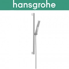 Душовий набір зі стійкою Hansgrohe (art 24370000) Pulsify E 100 1jet EcoSmart 65 см, Хром Бровари