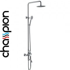 Душова колона із змішувачем Champion SUS-009-J CHROME, SUS304 з нержавіючої сталі Надвірна