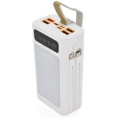 Повербанк Powerbank ACL PW-85 30000mAh, LIGHTER, Type-C + Lighting, WHITE, Box Ровно