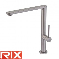 Змішувач для кухні Вухо Rix KFM (Chr-011) GRAPHITE, SUS304 з нержавіючої сталі Братське