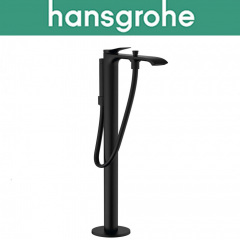 Змішувач для ванни Hansgrohe (art 75445670) Vivenis без донного клапана чорний мат Київ