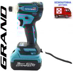 Акумуляторний ударний гвинтоверт Grand АГУ-20 BL, 2*(20В, 4Аг) Івано-Франківськ