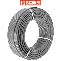 Труба Koer PEX-A EVOH 20*2,8 (SILVER) ОПАЛЕННЯ І ВОДОПОСТАЧАННЯ з кисневим бар'єром Чернівці