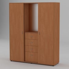 Прихожая Компанит Ангелина 1600х1950х448 мм ольха