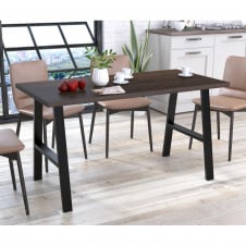 Стіл обідній Атлант Loft-Design 1380х700 мм темний венге