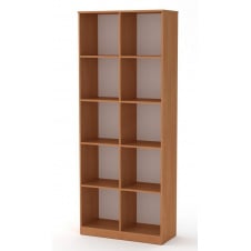 Книжный шкаф витрина Компанит КШ-2 дсп цвет ольха