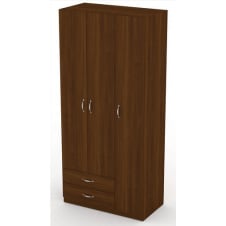 Шафа-13 Компаніт трьохдверний для одягу 1950х900х464 мм горіх