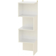 Навесная полка Компанит П-26 лдсп цвет белый - нимфея альба