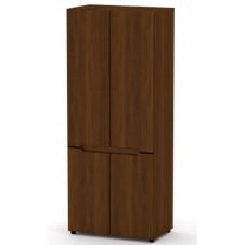 Распашной шкаф Компанит МС-23 1950х800х464 мм лдсп орех