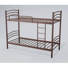 Двухъярусная кровать Маранта Tenero 900х2000 мм металлическая коричневая