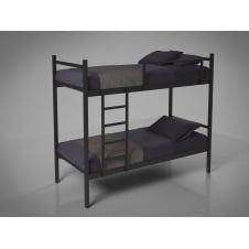 Двухъярусная кровать Лидс Tenero металлическая 80х200