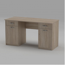 Письмовий стіл Компаніт Учитель-2 1400х600х736 мм дуб сонома