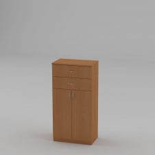 Книжкова шафа Компаніт КШ-14 1200x604x370 мм дуб бук