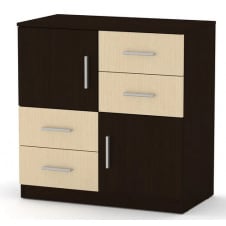 Комод Компаніт Комод-2+4 836x850x448 венге