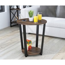 Журнальний-кавовий столик Loft-design D-500 горіх-модена для вітальні в офіс