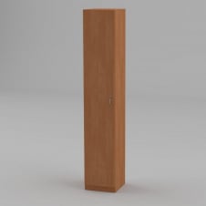 Книжкова шафа Компаніт КШ-8 1950x366x350 мм вільха