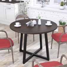 Обідній стіл Loft-design Бланк D-100 см круглий венге