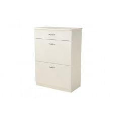 Тумба под обувь Компанит ТО-3А дсп белый цвет