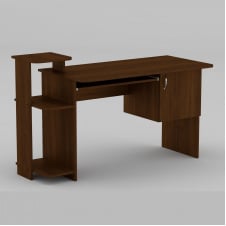 Комп'ютерний стіл Компаніт СКМ-3 1418х600х751 мм горіх