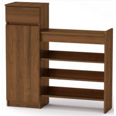 Тумба-шкафчик Компанит ТО-16 для обуви в прихожей Венге