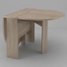 Мини стол-книжка-5 Компанит журнальный раскладной 600х182-1058х500 мм дсп дуб-сонома